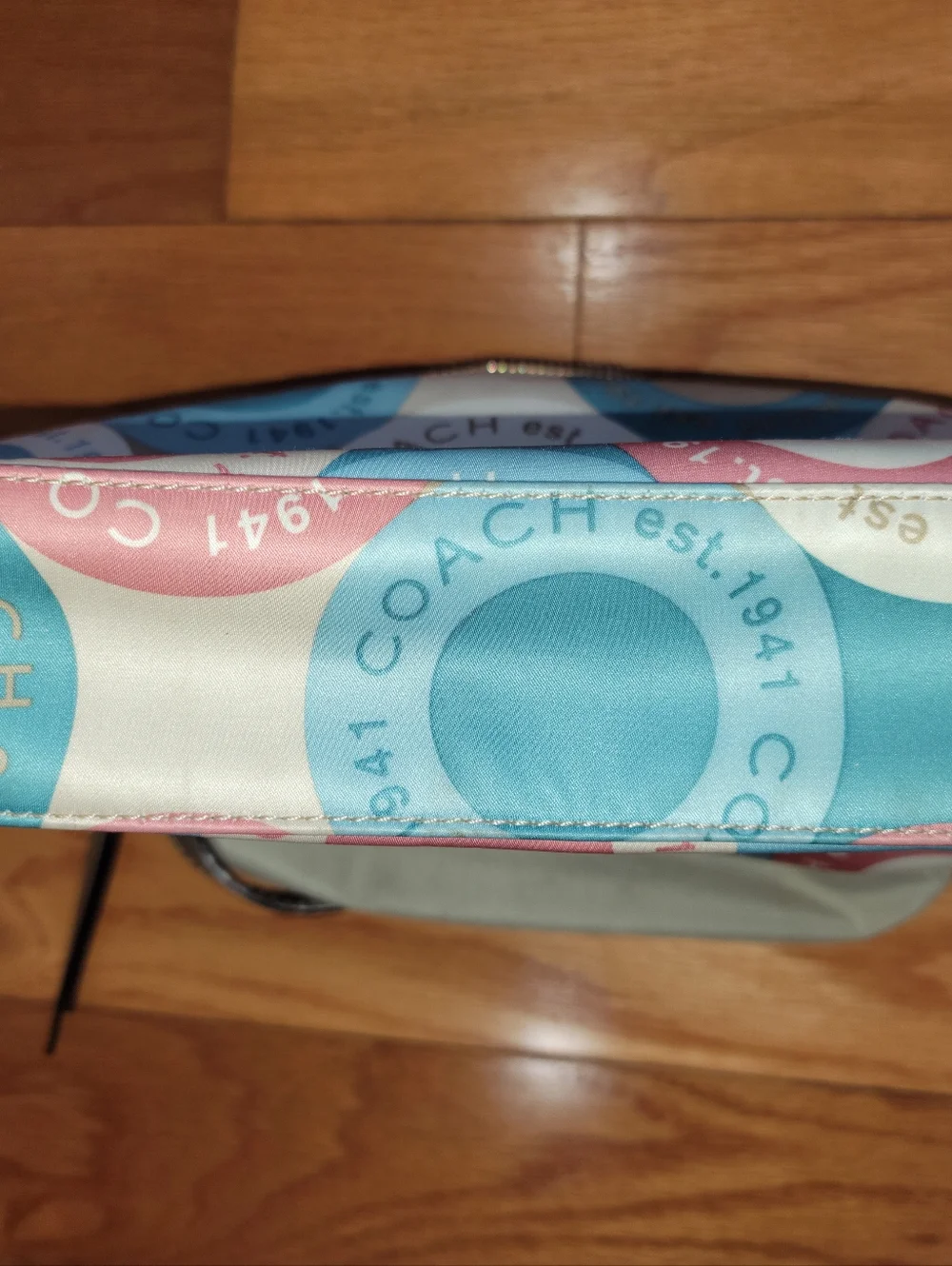 *READ* Coach Snaphead Demi Satin Shoulder Bag - Picture 14 of 14